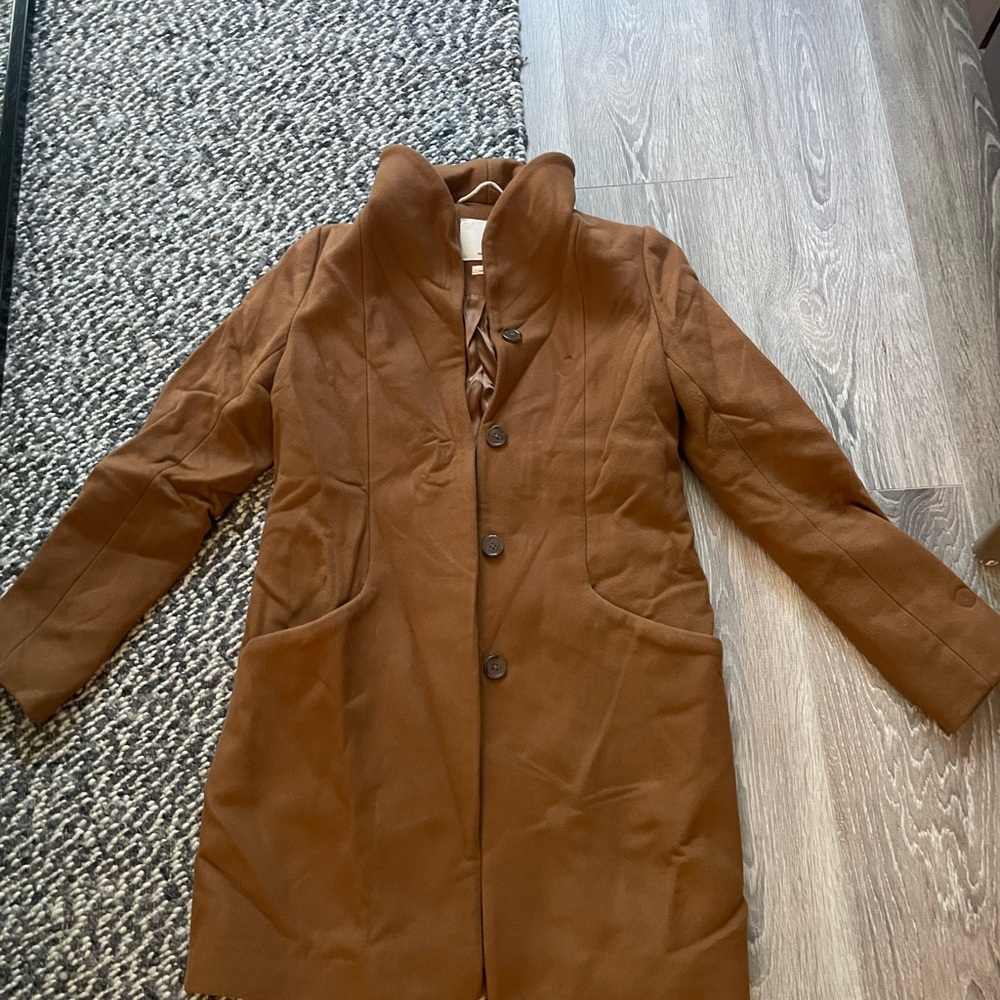 Wilfred Cocoon Cashmere Wool Coat